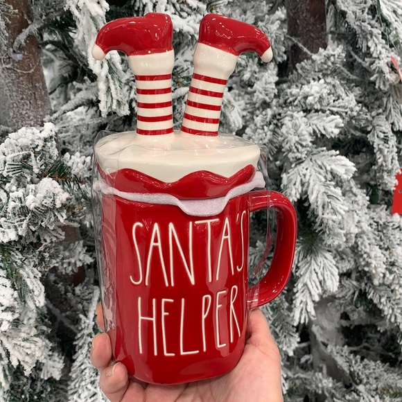 Rae Dunn Santa ‘s Helper brand new